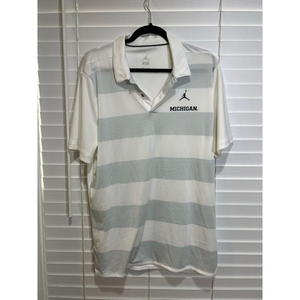 Nike Jordan Michigan Wolverines‎ Polo Shirt - Size L